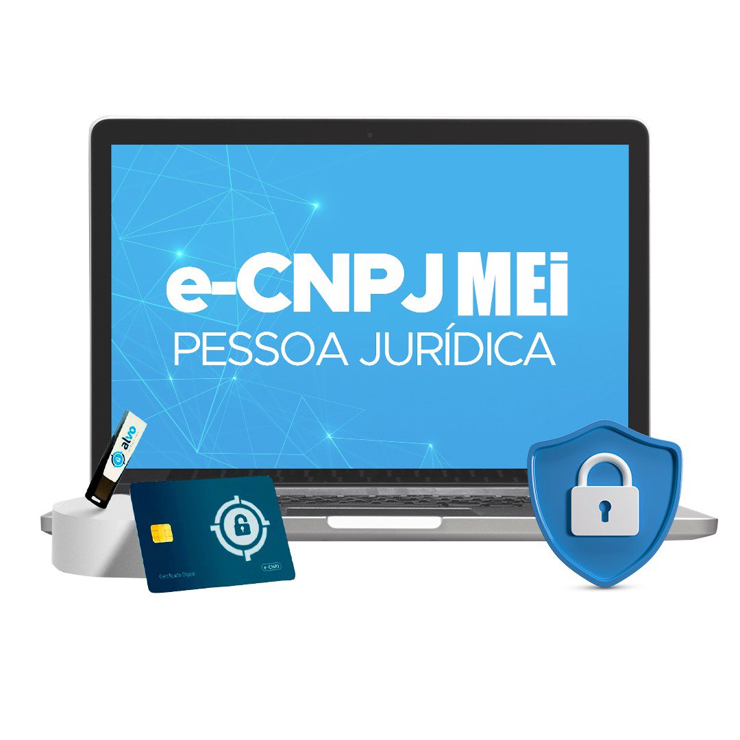 Certificado Digital e-CNPJ para MEI – Validade 1 ano